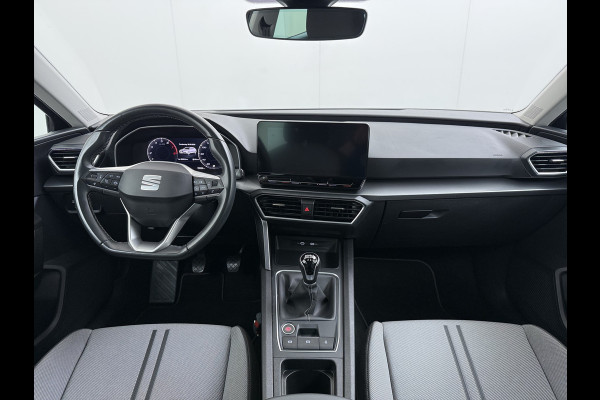 Seat Leon Sportstourer 1.5TSI 131PK Adap.Cruise Trekhaak 3-Zone Ecc Camera Navi Apple Carplay Android Auto Pdc Style Business Intense Lmv Led Bluetooth Keyless Isofix 1.400KG Trekgewicht Rijstrooksensor 1e Eigenaar Dealeronderhouden Origineel Nederlandse Auto