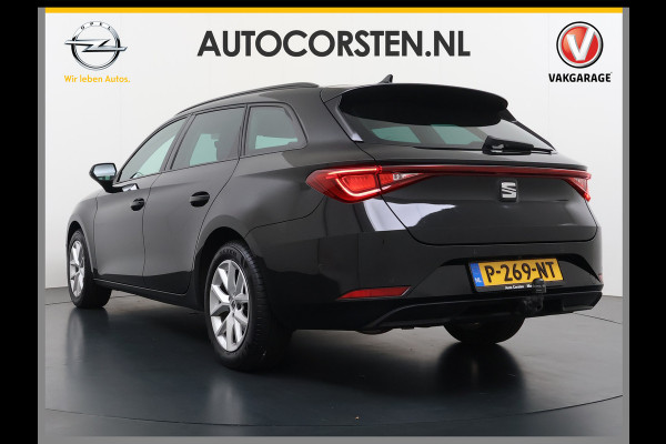 Seat Leon Sportstourer 1.5TSI 131PK Adap.Cruise Trekhaak 3-Zone Ecc Camera Navi Apple Carplay Android Auto Pdc Style Business Intense Lmv Led Bluetooth Keyless Isofix 1.400KG Trekgewicht Rijstrooksensor 1e Eigenaar Dealeronderhouden Origineel Nederlandse Auto