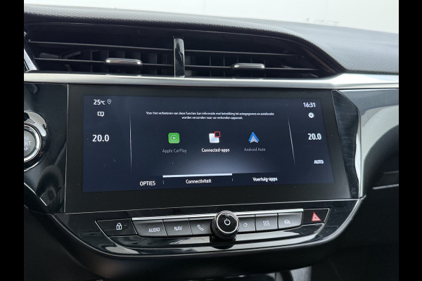 Opel CORSA-E Elegance 50kWh SOH 92% 3-Fase Adap.Cruise Stoel+Stuurverwarming 360°Camera Apple Carplay Android Auto Navi Ecc Pdc Lmv 17" Led Privacy Glas Bluetooth Regen-Lichtsensor Lane Assist Isofix Origineel Nederlandse Auto