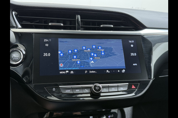 Opel CORSA-E Elegance 50kWh SOH 92% 3-Fase Adap.Cruise Stoel+Stuurverwarming 360°Camera Apple Carplay Android Auto Navi Ecc Pdc Lmv 17" Led Privacy Glas Bluetooth Regen-Lichtsensor Lane Assist Isofix Origineel Nederlandse Auto