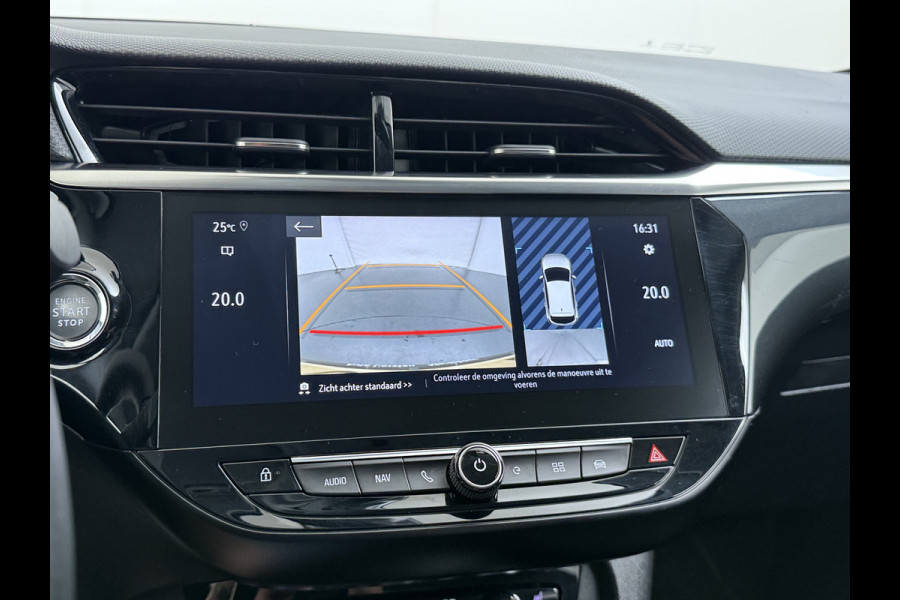 Opel CORSA-E Elegance 50kWh SOH 92% 3-Fase Adap.Cruise Stoel+Stuurverwarming 360°Camera Apple Carplay Android Auto Navi Ecc Pdc Lmv 17" Led Privacy Glas Bluetooth Regen-Lichtsensor Lane Assist Isofix Origineel Nederlandse Auto
