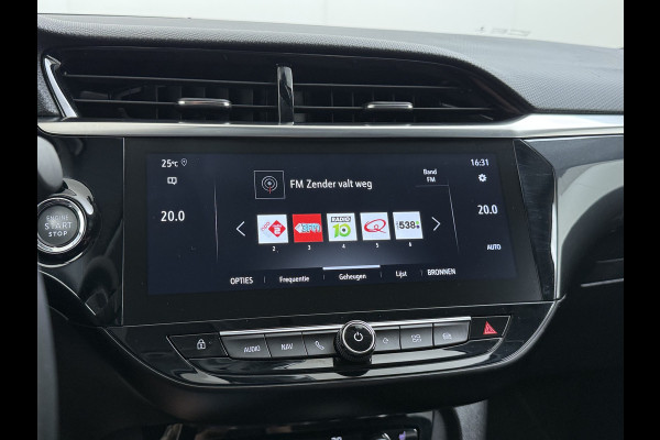 Opel CORSA-E Elegance 50kWh SOH 92% 3-Fase Adap.Cruise Stoel+Stuurverwarming 360°Camera Apple Carplay Android Auto Navi Ecc Pdc Lmv 17" Led Privacy Glas Bluetooth Regen-Lichtsensor Lane Assist Isofix Origineel Nederlandse Auto