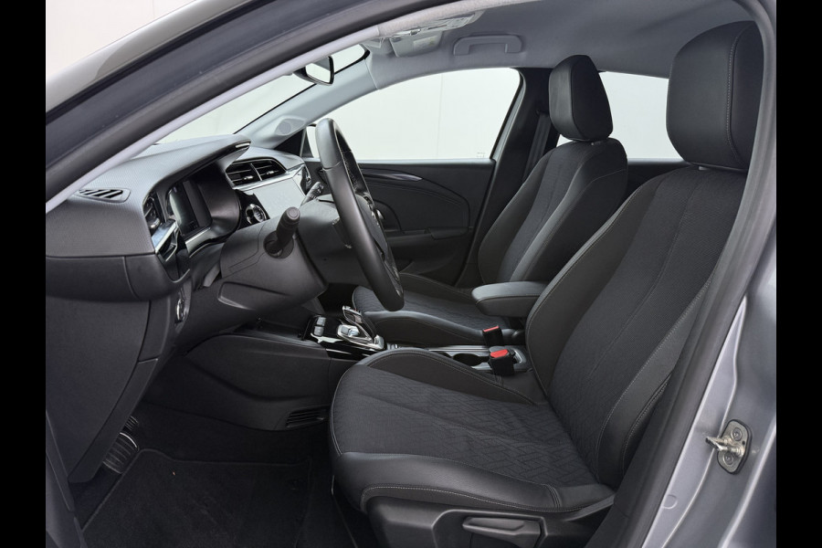 Opel CORSA-E Elegance 50kWh SOH 92% 3-Fase Adap.Cruise Stoel+Stuurverwarming 360°Camera Apple Carplay Android Auto Navi Ecc Pdc Lmv 17" Led Privacy Glas Bluetooth Regen-Lichtsensor Lane Assist Isofix Origineel Nederlandse Auto