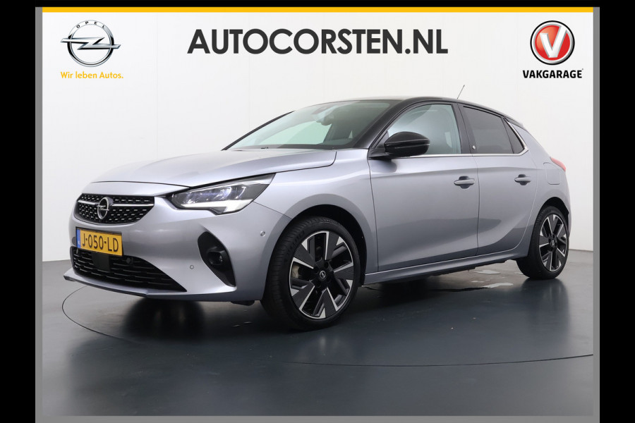 Opel CORSA-E Elegance 50kWh SOH 92% 3-Fase Adap.Cruise Stoel+Stuurverwarming 360°Camera Apple Carplay Android Auto Navi Ecc Pdc Lmv 17" Led Privacy Glas Bluetooth Regen-Lichtsensor Lane Assist Isofix Origineel Nederlandse Auto