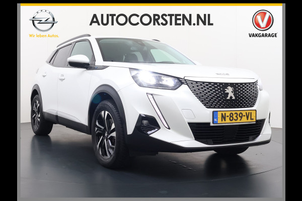Peugeot e-2008 EV Allure Pack 50kWh SOH 95% 3-Fase 360°Camera 3D-Navi Apple Carplay Android Auto Ecc Cruise Control Pdc Keyless Privacy Glas Lmv Led DAB+ Bluetooth Lane Assist Isofix Rijstrooksensor Origineel Nederlandse Auto