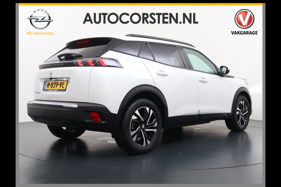 Peugeot e-2008 EV Allure Pack 50kWh SOH 95% 3-Fase 360°Camera 3D-Navi Apple Carplay Android Auto Ecc Cruise Control Pdc Keyless Privacy Glas Lmv Led DAB+ Bluetooth Lane Assist Isofix Rijstrooksensor Origineel Nederlandse Auto