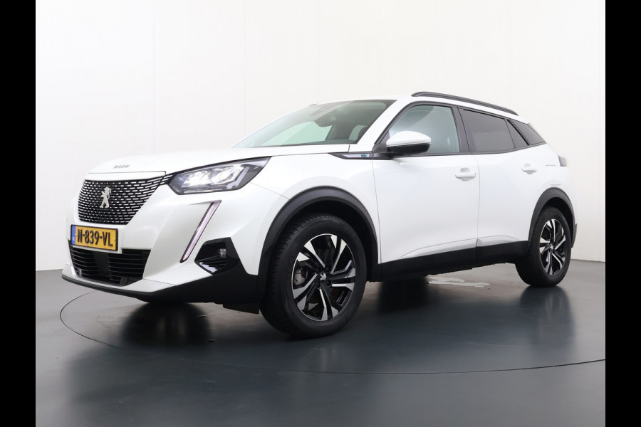Peugeot e-2008 EV Allure Pack 50kWh SOH 95% 3-Fase 360°Camera 3D-Navi Apple Carplay Android Auto Ecc Cruise Control Pdc Keyless Privacy Glas Lmv Led DAB+ Bluetooth Lane Assist Isofix Rijstrooksensor Origineel Nederlandse Auto