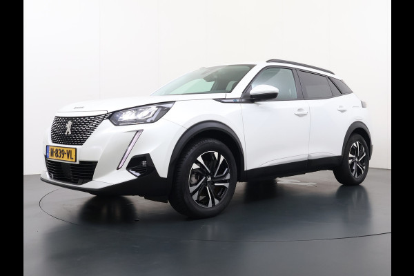 Peugeot e-2008 EV Allure Pack 50kWh SOH 95% 3-Fase 360°Camera 3D-Navi Apple Carplay Android Auto Ecc Cruise Control Pdc Keyless Privacy Glas Lmv Led DAB+ Bluetooth Lane Assist Isofix Rijstrooksensor Origineel Nederlandse Auto