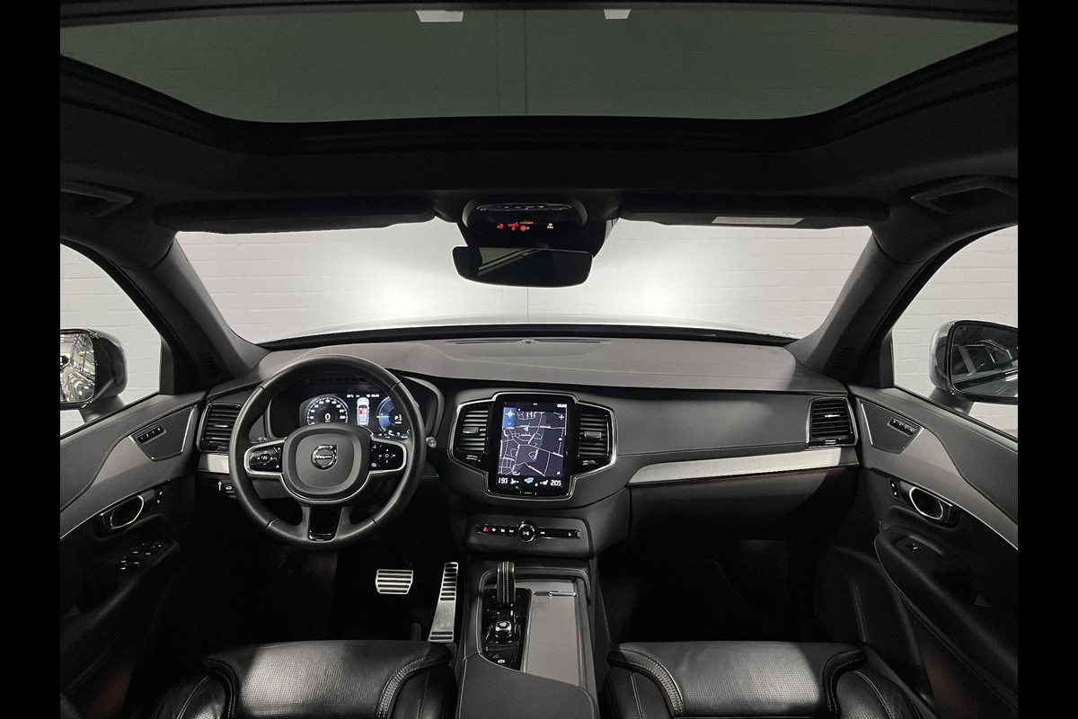 Volvo XC90 2.0 T8 Recharge AWD R-Design *long range* Luchtvering | Trekhaak | Open dak | Adapt. cruise | Stoel-/stuurverwarming | 360 camera | Stoelventilatie | 22" wielen