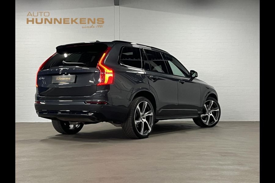 Volvo XC90 2.0 T8 Recharge AWD R-Design *long range* Luchtvering | Trekhaak | Open dak | Adapt. cruise | Stoel-/stuurverwarming | 360 camera | Stoelventilatie | 22" wielen