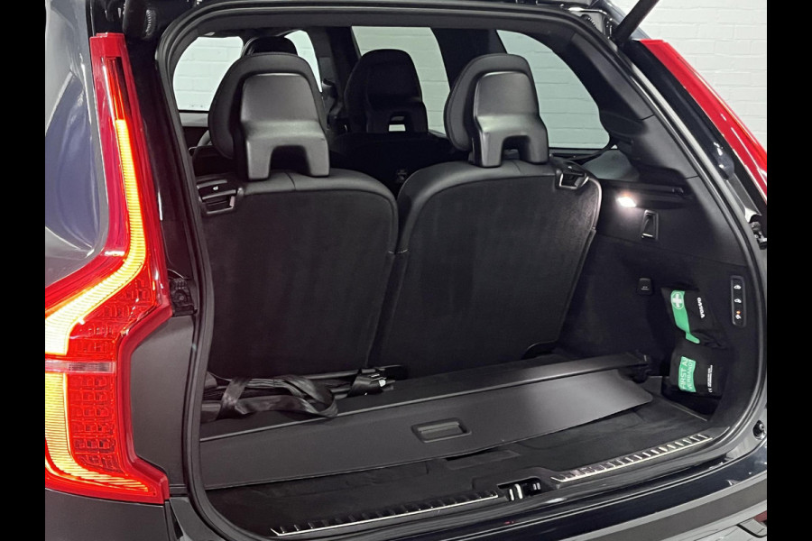 Volvo XC90 2.0 T8 Recharge AWD R-Design *long range* Luchtvering | Trekhaak | Open dak | Adapt. cruise | Stoel-/stuurverwarming | 360 camera | Stoelventilatie | 22" wielen