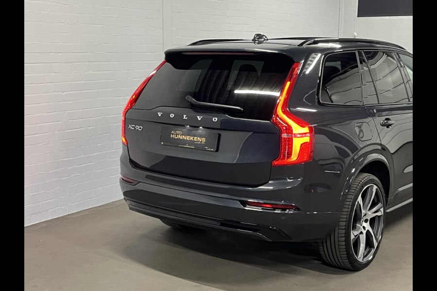 Volvo XC90 2.0 T8 Recharge AWD R-Design *long range* Luchtvering | Trekhaak | Open dak | Adapt. cruise | Stoel-/stuurverwarming | 360 camera | Stoelventilatie | 22" wielen