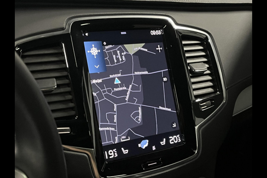 Volvo XC90 2.0 T8 Recharge AWD R-Design *long range* Luchtvering | Trekhaak | Open dak | Adapt. cruise | Stoel-/stuurverwarming | 360 camera | Stoelventilatie | 22" wielen