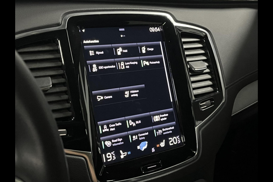 Volvo XC90 2.0 T8 Recharge AWD R-Design *long range* Luchtvering | Trekhaak | Open dak | Adapt. cruise | Stoel-/stuurverwarming | 360 camera | Stoelventilatie | 22" wielen