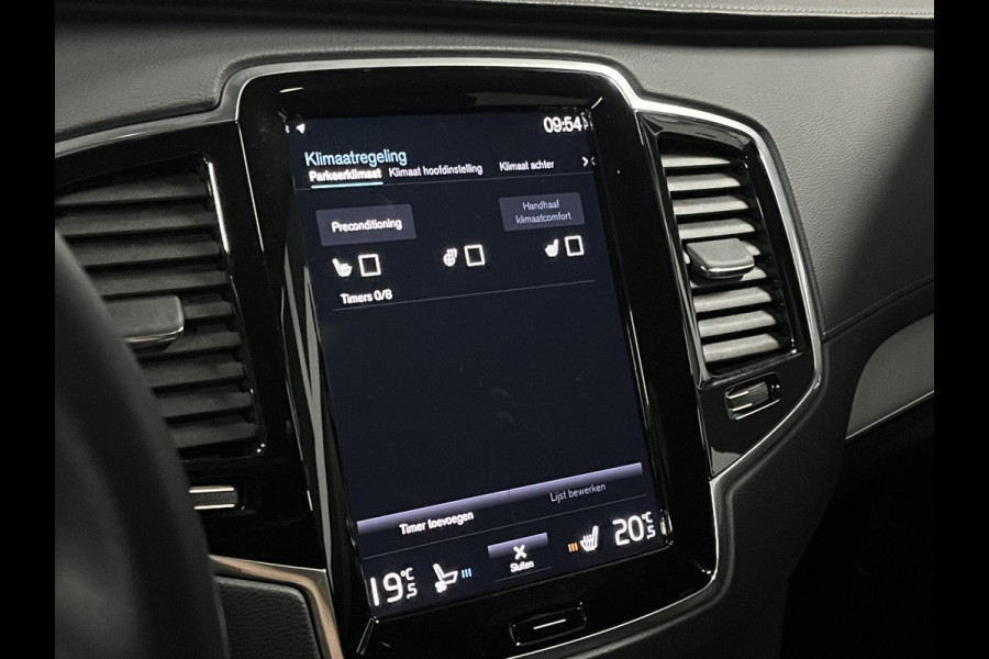 Volvo XC90 2.0 T8 Recharge AWD R-Design *long range* Luchtvering | Trekhaak | Open dak | Adapt. cruise | Stoel-/stuurverwarming | 360 camera | Stoelventilatie | 22" wielen