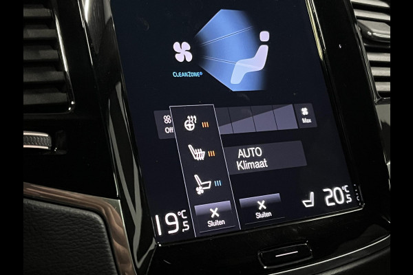 Volvo XC90 2.0 T8 Recharge AWD R-Design *long range* Luchtvering | Trekhaak | Open dak | Adapt. cruise | Stoel-/stuurverwarming | 360 camera | Stoelventilatie | 22" wielen