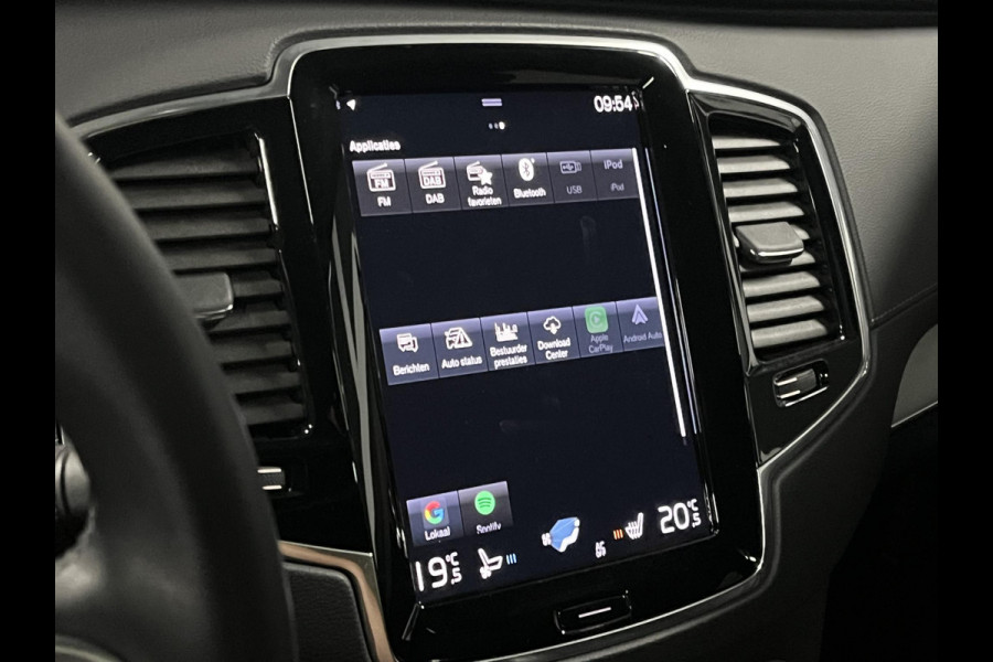 Volvo XC90 2.0 T8 Recharge AWD R-Design *long range* Luchtvering | Trekhaak | Open dak | Adapt. cruise | Stoel-/stuurverwarming | 360 camera | Stoelventilatie | 22" wielen