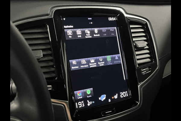 Volvo XC90 2.0 T8 Recharge AWD R-Design *long range* Luchtvering | Trekhaak | Open dak | Adapt. cruise | Stoel-/stuurverwarming | 360 camera | Stoelventilatie | 22" wielen