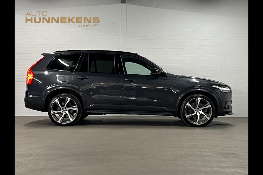 Volvo XC90 2.0 T8 Recharge AWD R-Design *long range* Luchtvering | Trekhaak | Open dak | Adapt. cruise | Stoel-/stuurverwarming | 360 camera | Stoelventilatie | 22" wielen