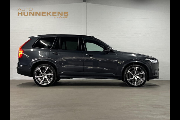 Volvo XC90 2.0 T8 Recharge AWD R-Design *long range* Luchtvering | Trekhaak | Open dak | Adapt. cruise | Stoel-/stuurverwarming | 360 camera | Stoelventilatie | 22" wielen