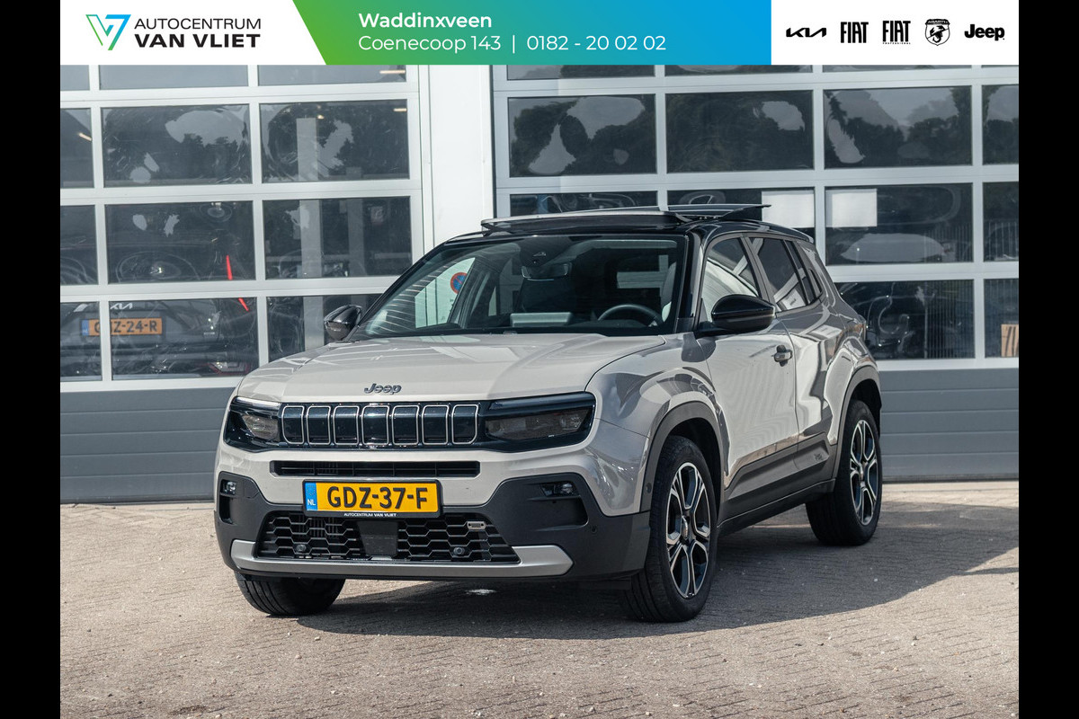 Jeep Avenger 1.2 e-Hybrid Summit | Leder & Winter Pack | Schuif/Kanteldak | Infotainment Pack | Premium Audio | Bicolore