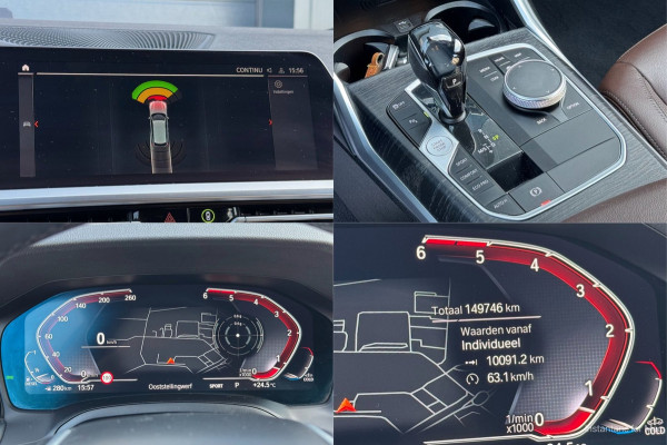 BMW 3 Serie Touring 318d High Executive | Navi Prof | HK Audio | 18 inch | Leder | LED | Stoelverw. | CarPlay | 3-zone Clima | PDC