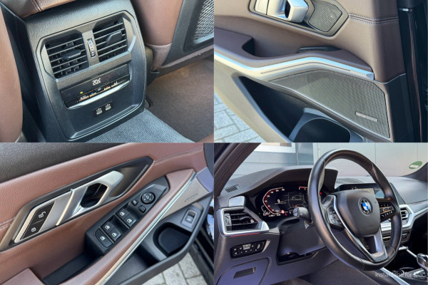 BMW 3 Serie Touring 318d High Executive | Navi Prof | HK Audio | 18 inch | Leder | LED | Stoelverw. | CarPlay | 3-zone Clima | PDC