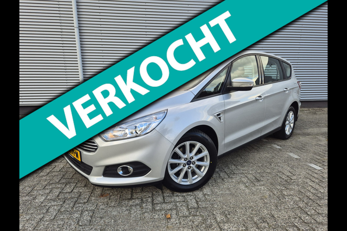 Ford S-Max 1.5i H6 Clima,Stoel/stuur/voorruit verwarming,Adroid,Navigatie,trekhaak,pdc ,