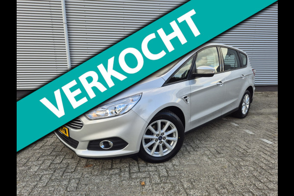 Ford S-Max 1.5i H6 Clima,Stoel/stuur/voorruit verwarming,Adroid,Navigatie,trekhaak,pdc ,