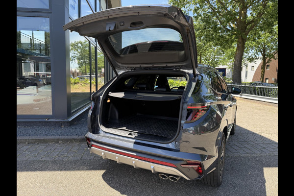 Hyundai Tucson 1.6 T-GDI HEV N Line VAN: 36.900,- VOOR: 34.877,- UW WKVOORDEEL: 2.023,-| PANO |DEALER ONDERHOUDEN| HYUNDAI GARANTIE T/M 02-2028| STOELVENTILATIE + VERWARMING| CAMERA | FULL OPTIONS| ACHTERBANK VERWARMD