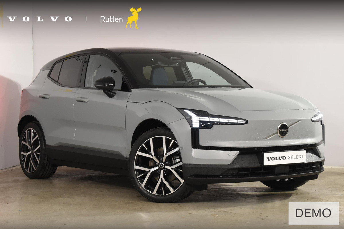 Volvo EX30 272PK Single Motor Extended Range Ultra 69kWh / Extra getint glas / Climate Pack / Panoramadak / 360 Camera / Elektrisch verstelbare stoelen / 20" Lichtmetalen velgen