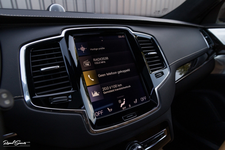Volvo XC90 2.0 T8 Twin Engine AWD Inscription | Luchtvering | Zwenkbare trekhaak | Bowers&Wilkins | Panorama dak | Stoelverkoeling | Massage |