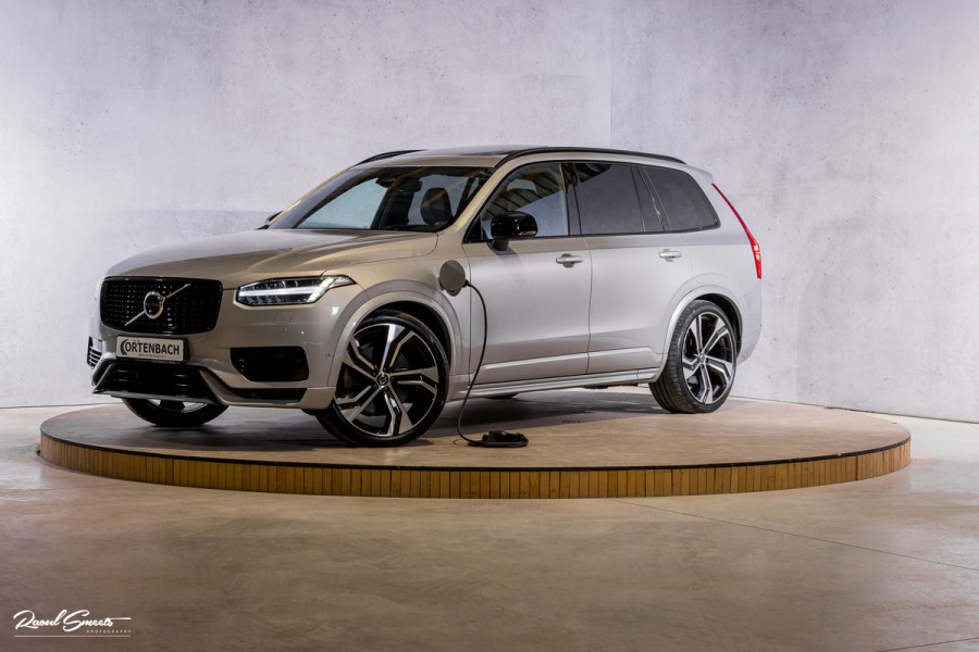 Volvo XC90 2.0 T8 Recharge AWD Ultimate Dark Long Range | Luchtvering | Panorama dak | Adaptieve cruise | Memory | Blis | 22 Inch |
