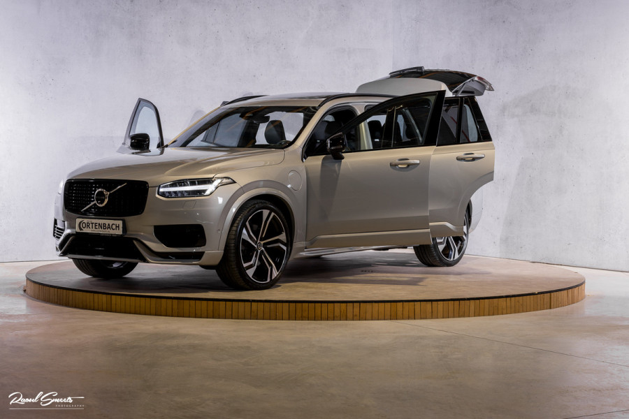 Volvo XC90 2.0 T8 Recharge AWD Ultimate Dark Long Range | Luchtvering | Panorama dak | Adaptieve cruise | Memory | Blis | 22 Inch |