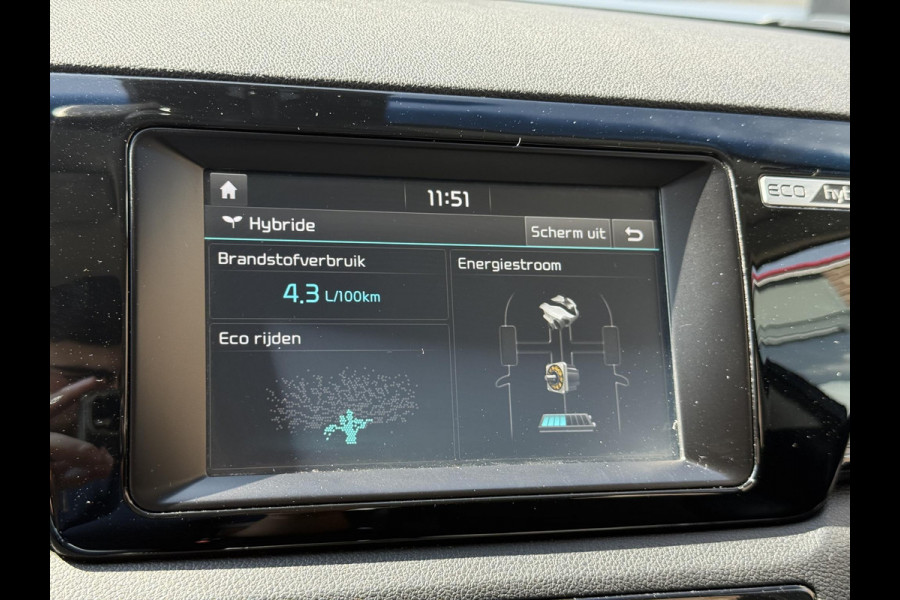 Kia Niro 1.6 GDi Hybrid DynamicLine 2e Eigenaar|Camera|Cruise|Carplay|Navi|Clima|PDC|N.A.P|APK tot 03-2027