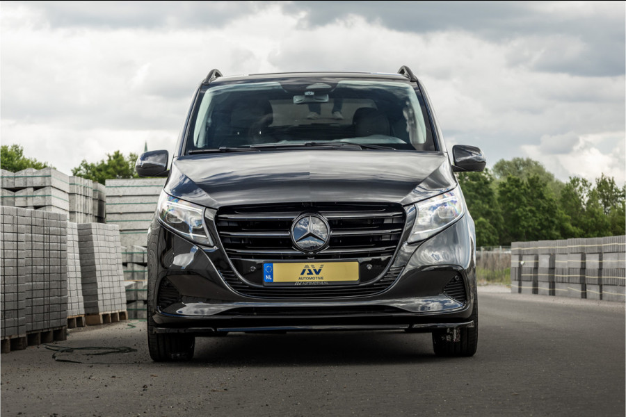 Mercedes-Benz Vito 119 CDI DC L3 XL | AMG | L+R Schuifdeur | Dubbel cabine | 5-Zitter | Navigatie | CarPlay | Camera | Lederen bekleding | Stoelver | 2500 kg trekgewicht | Trekhaak | Multibeam Led | PDC V+A