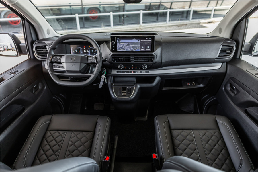 Citroën Jumpy 2.0 BlueHDI DC 180 L3 XL | Dubbel cabine | L+R Schuifdeur | Camera | CarPlay | DAB | Flippers | 5-Zitter | PDC | Navigatie | BPM Vrij | Fabrieksgarantie