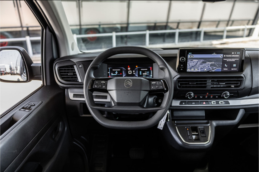 Citroën Jumpy 2.0 BlueHDI DC 180 L3 XL | Dubbel cabine | L+R Schuifdeur | Camera | CarPlay | DAB | Flippers | 5-Zitter | PDC | Navigatie | BPM Vrij | Fabrieksgarantie