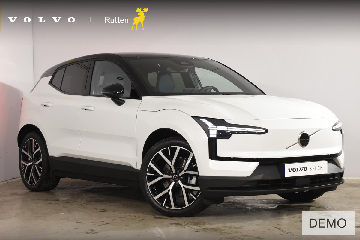 Volvo EX30 272PK Single Motor Ext. Range Plus Europa 69kWh / Adaptive Cruise Control / Harman Kardon / Extra getint glas / Stoelverwarming / Stuurverwarming / Achteruitrijcamera / Elektrisch verstelbare stoelen / 20" velgen