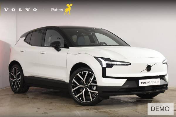 Volvo EX30 272PK Single Motor Ext. Range Plus Europa 69kWh / Adaptive Cruise Control / Harman Kardon / Extra getint glas / Stoelverwarming / Stuurverwarming / Achteruitrijcamera / Elektrisch verstelbare stoelen / 20" velgen