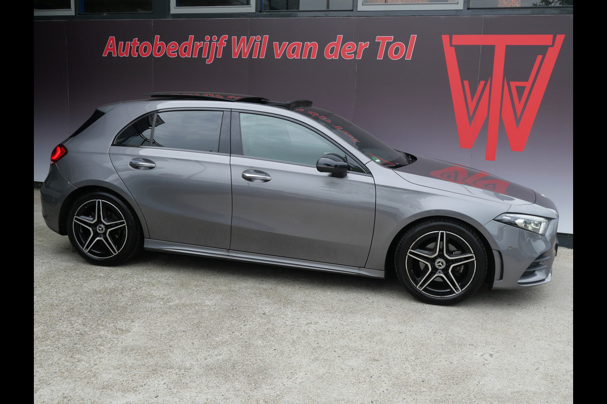 Mercedes-Benz A-Klasse 180 AMG | NIGHT PAKKET | PANORAMA | WIDESCREEN | MULTIBEAM | NL-AUTO!!