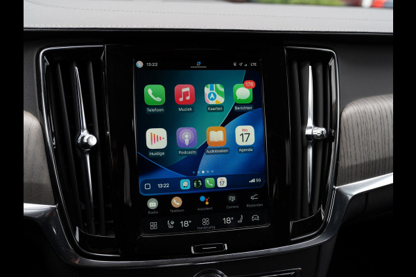 Volvo V90 2.0 T6 AWD Inscription | H/K Sound | Memory | Carplay | 1e Eig. | 91% SOH |