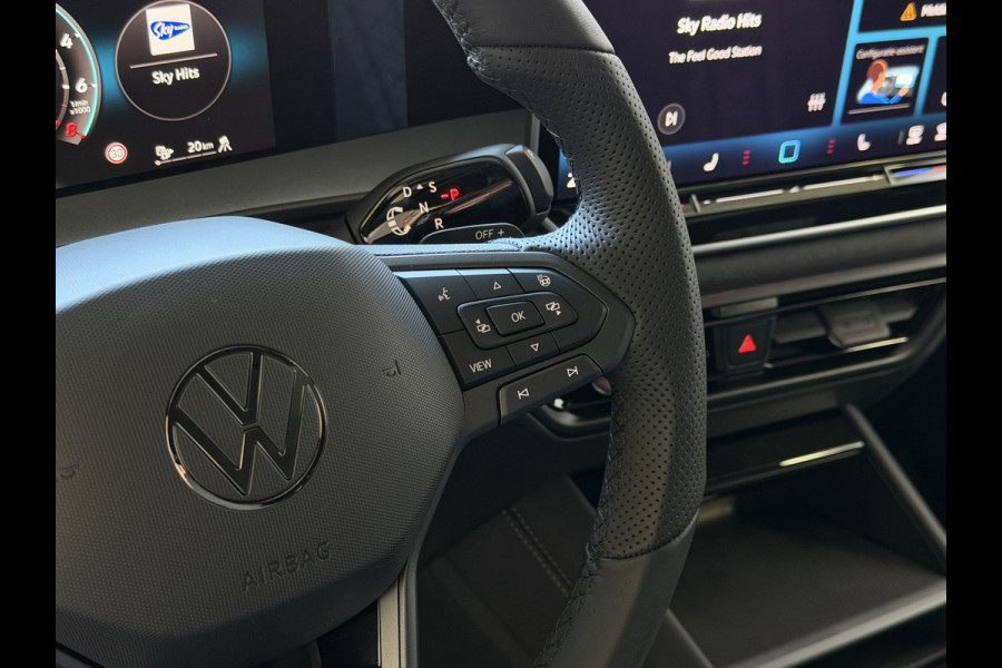 Volkswagen Tayron 1.5 eHybrid 272PK R-LINE TREKHAAK BLACK-STYLE 20''LMV PANO SCHUIFDAK ERGO.STOEL MASSAGE TRAILER.ASSIST