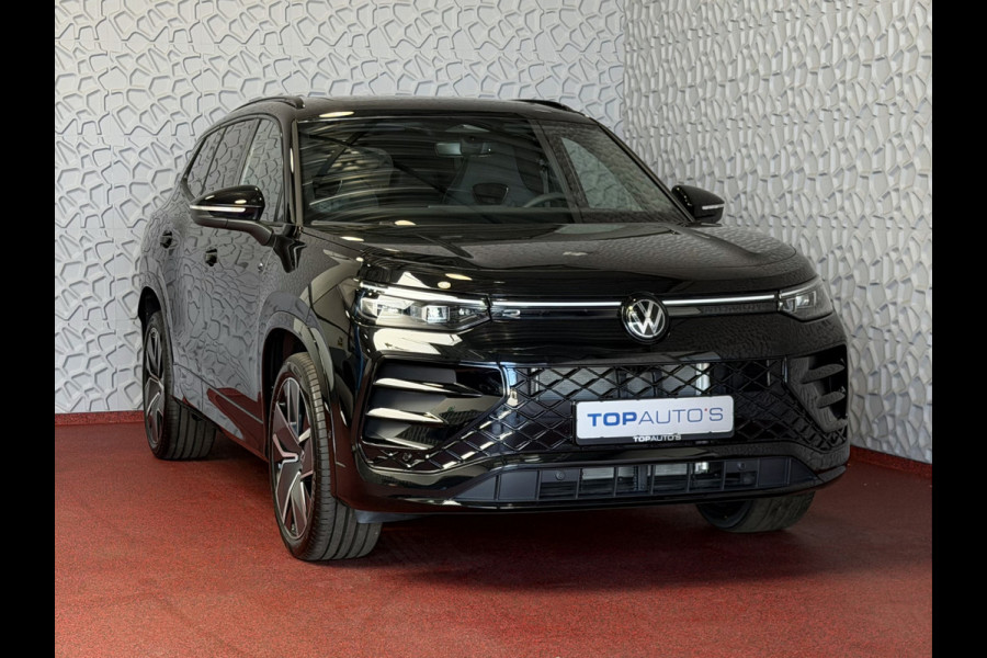 Volkswagen Tayron 1.5 eHybrid 272PK R-LINE TREKHAAK BLACK-STYLE 20''LMV PANO SCHUIFDAK ERGO.STOEL MASSAGE TRAILER.ASSIST
