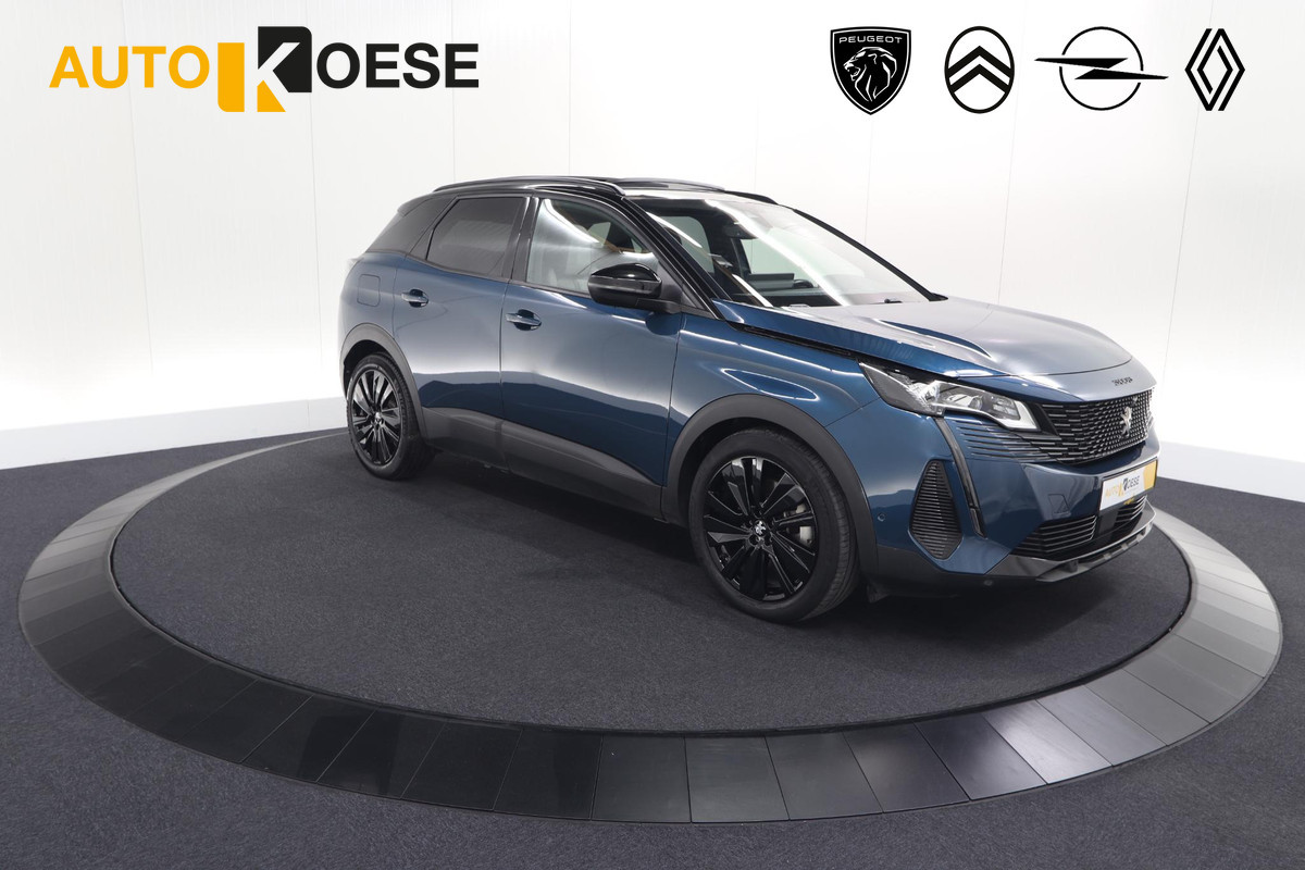 Peugeot 3008 1.6 HYbrid 225 GT Black Pack | Panoramadak | 360 Camera | Elektronische Kofferklep | Adaptieve Cruise Control