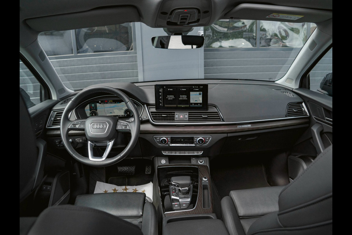 Audi Q5 50 TFSI e S edition Luchtvering|Headup|Leder|Panorama|Trekhaak|B&O|Stoelverwarming|Carplay|Camera