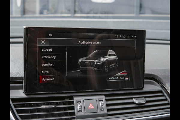 Audi Q5 50 TFSI e S edition Luchtvering|Headup|Leder|Panorama|Trekhaak|B&O|Stoelverwarming|Carplay|Camera