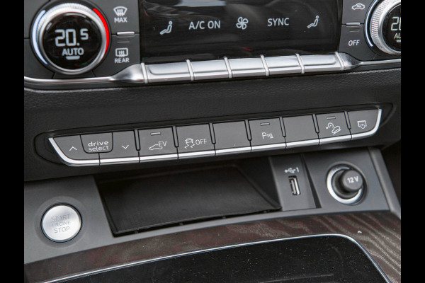 Audi Q5 50 TFSI e S edition Luchtvering|Headup|Leder|Panorama|Trekhaak|B&O|Stoelverwarming|Carplay|Camera