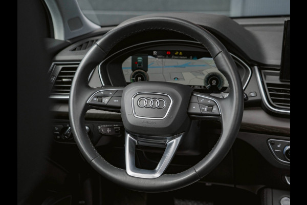 Audi Q5 50 TFSI e S edition Luchtvering|Headup|Leder|Panorama|Trekhaak|B&O|Stoelverwarming|Carplay|Camera