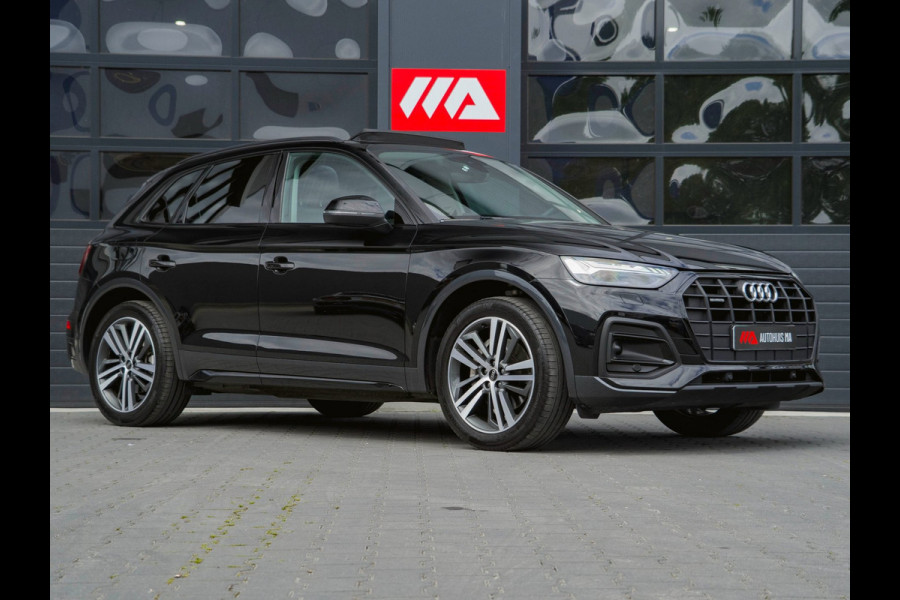 Audi Q5 50 TFSI e S edition Luchtvering|Headup|Leder|Panorama|Trekhaak|B&O|Stoelverwarming|Carplay|Camera